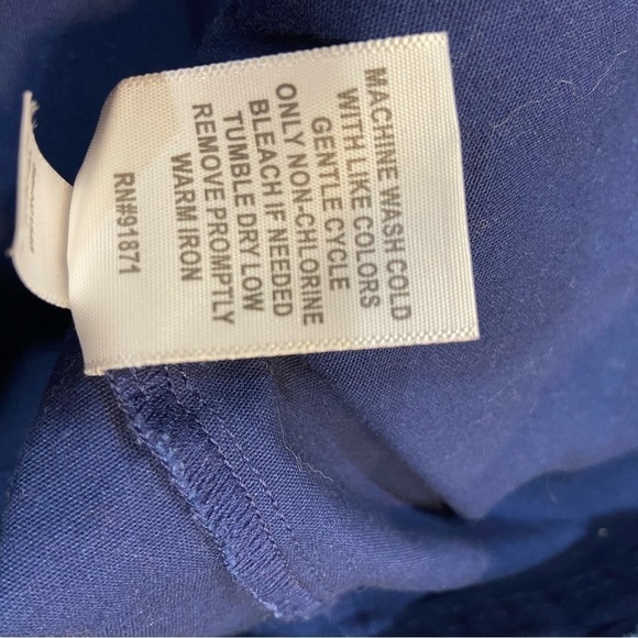 Norm Thompson Womens Blue Denim Jean Jacket Sz Med - Picture 6 of 8